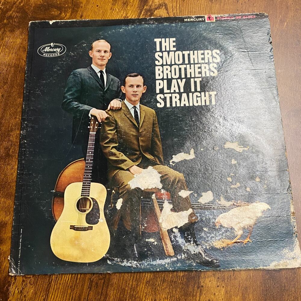 The Smothers Brothers Play it Straight Record Album Vinyl LP Mercury SR61064